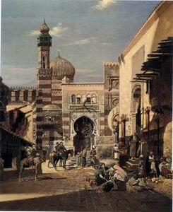  Arab or Arabic people and life. Orientalism oil paintings 65